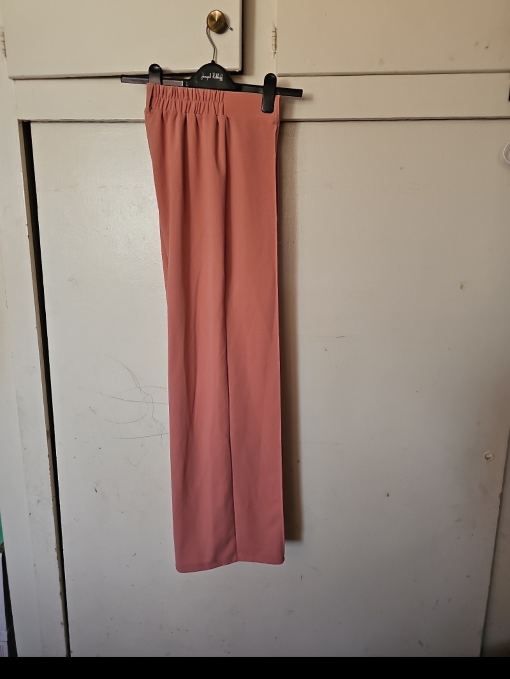 Ambiance Dusty Rose Straight-Leg Women's Pants